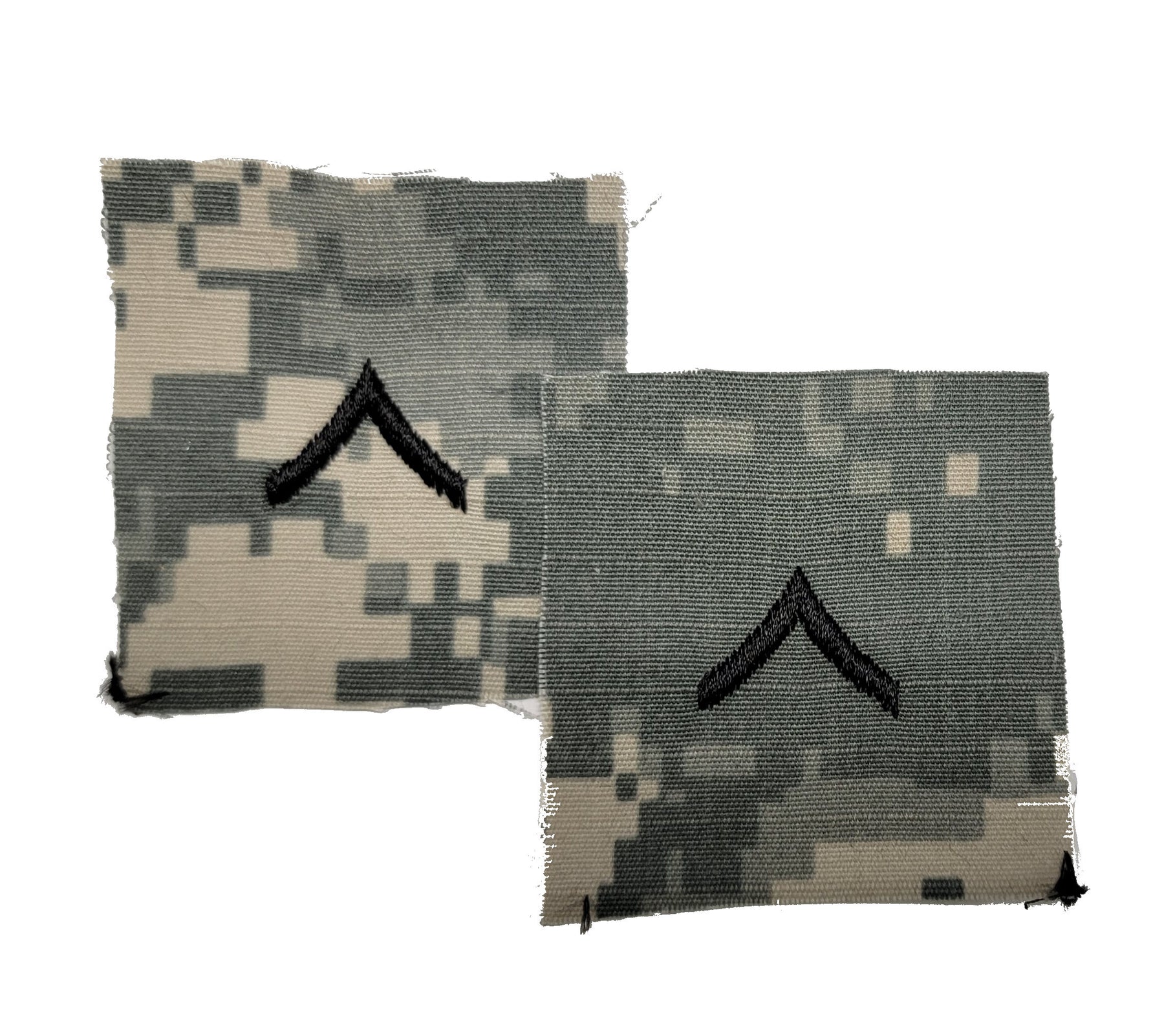 U.S. Army ACU Patrol Cap Rank Insignia - PAIR