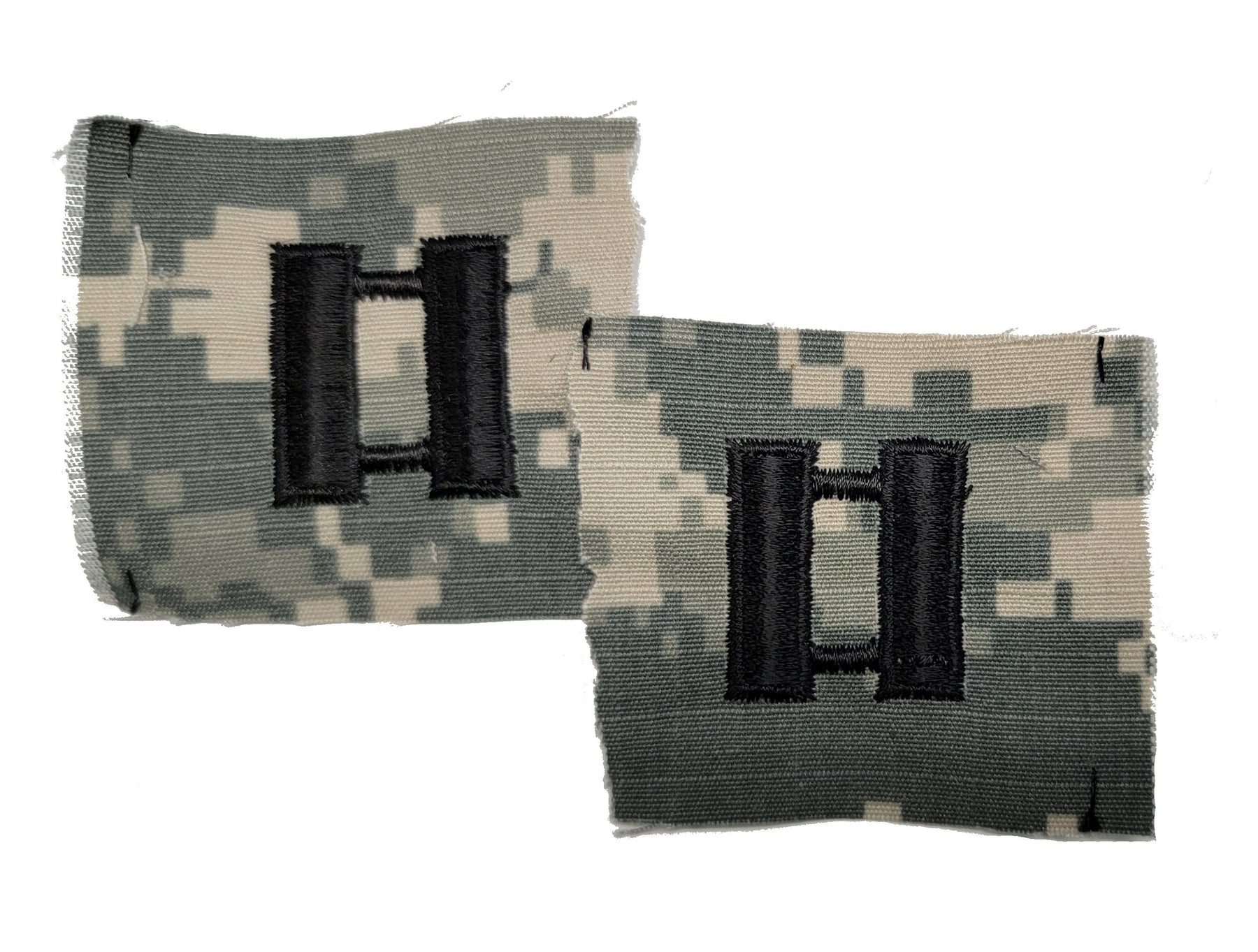 U.S. Army ACU Patrol Cap Rank Insignia - PAIR