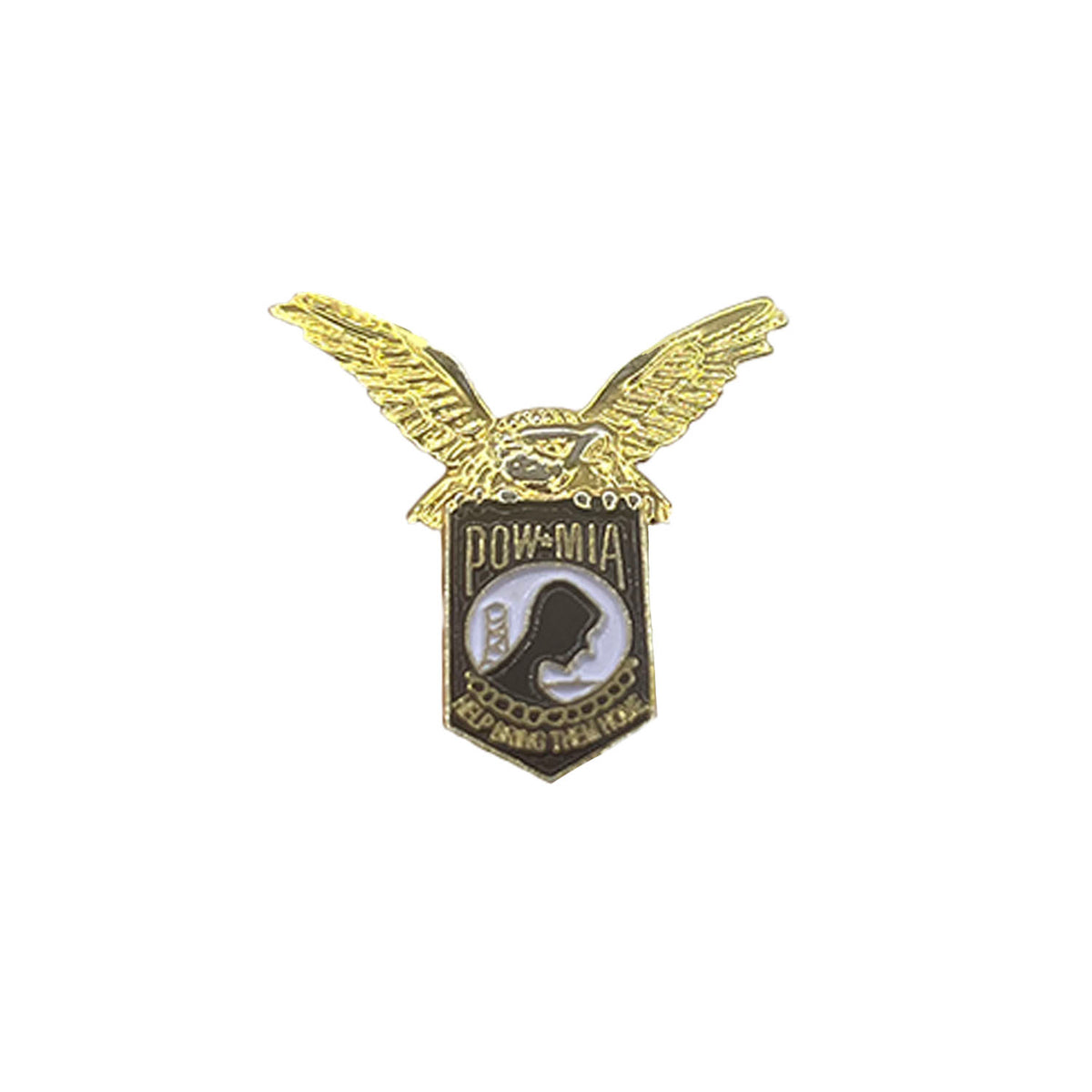 POW with Eagle Metal pin