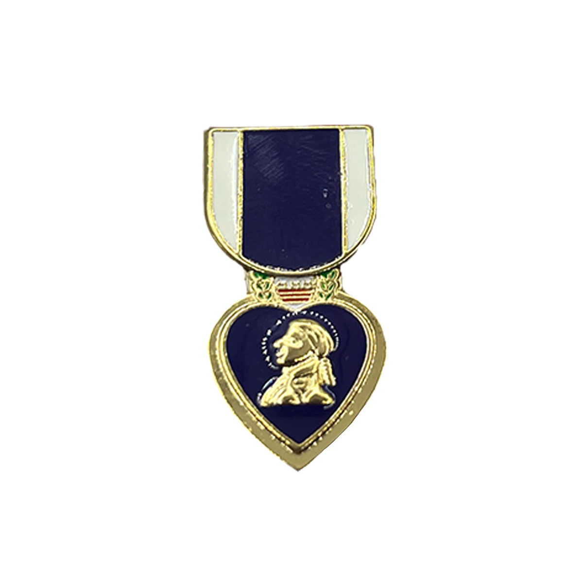 purple heart medal, metal pin