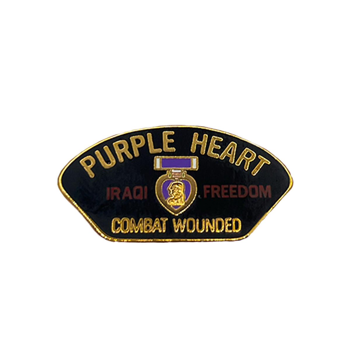 Purple Heart Iraqi Freedom Metal Pin