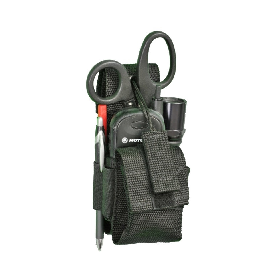 Radio Holder with Tactical Light Pouch