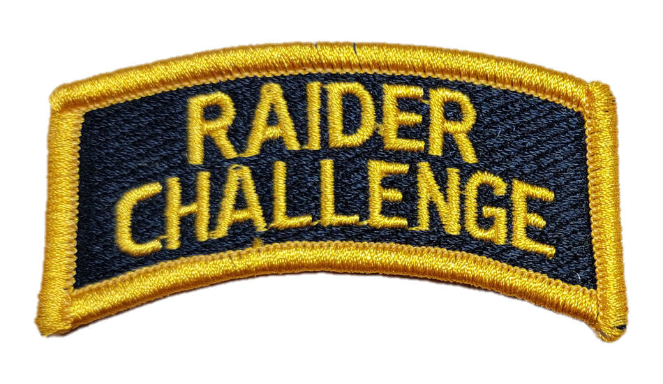 RAIDER CHALLENGE Tab - Gold & Black