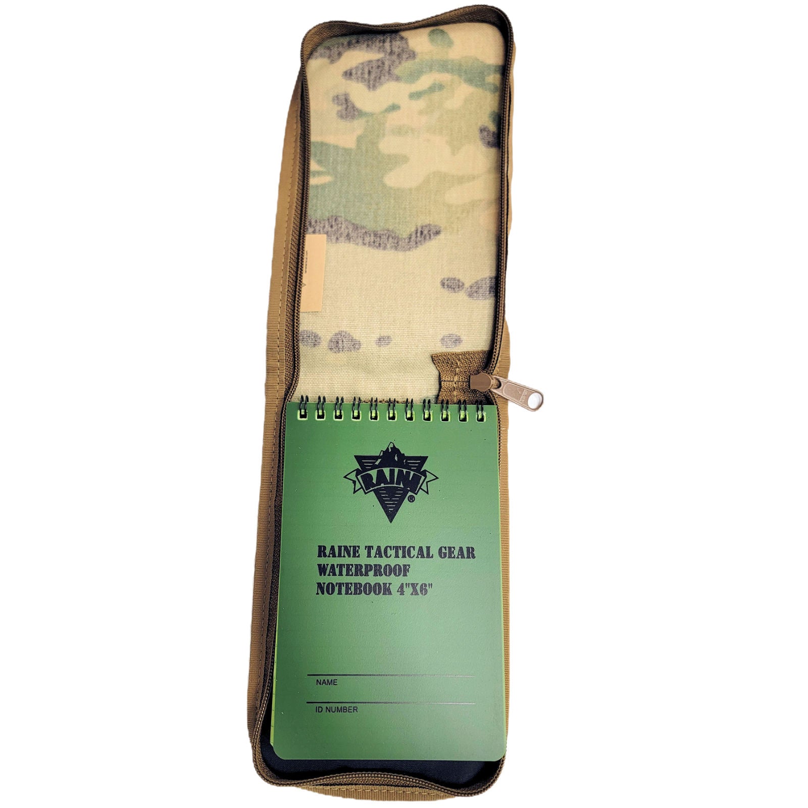 Raine Tactical Gear Walking Wallet with Waterproof Notebook