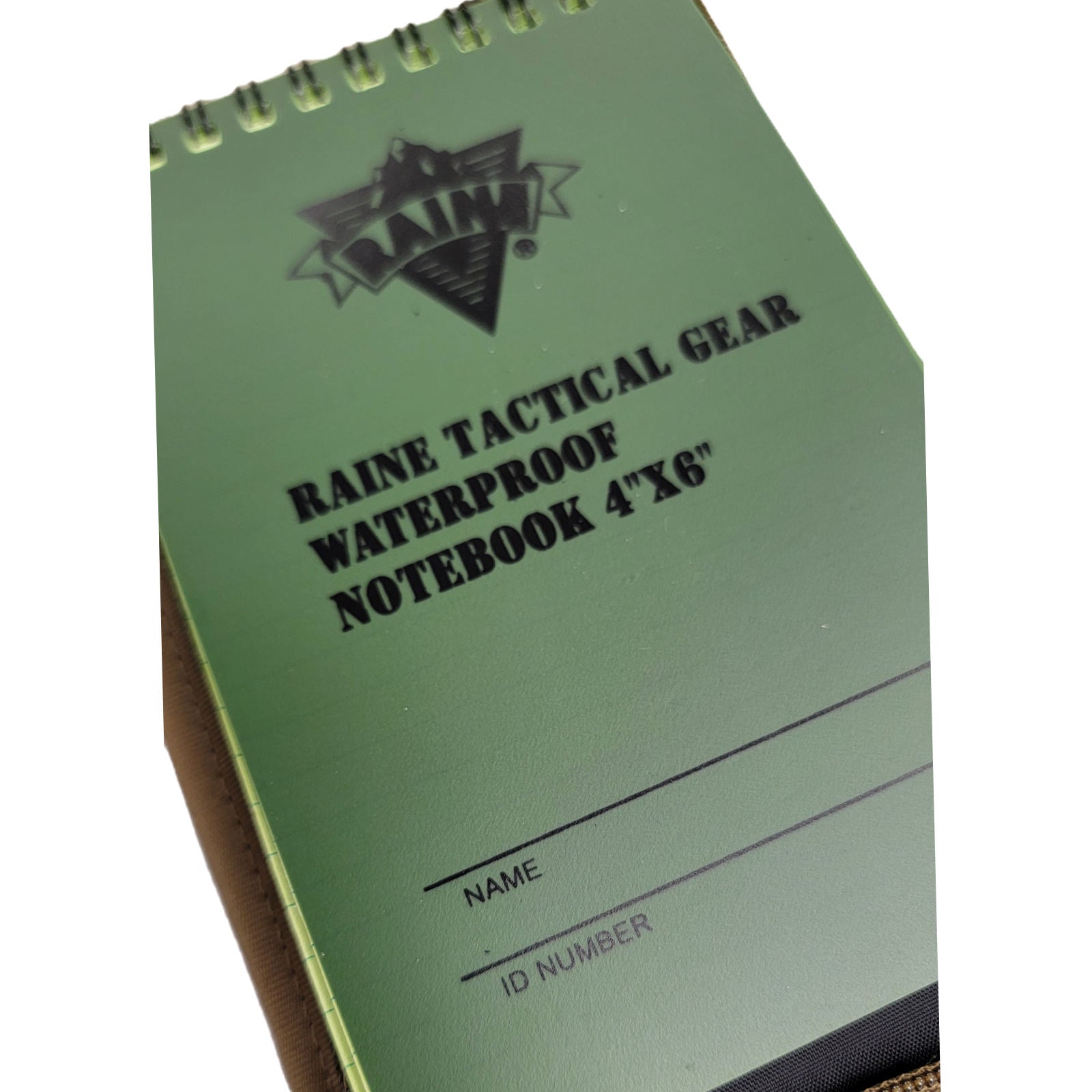 Raine Tactical Gear Walking Wallet with Waterproof Notebook