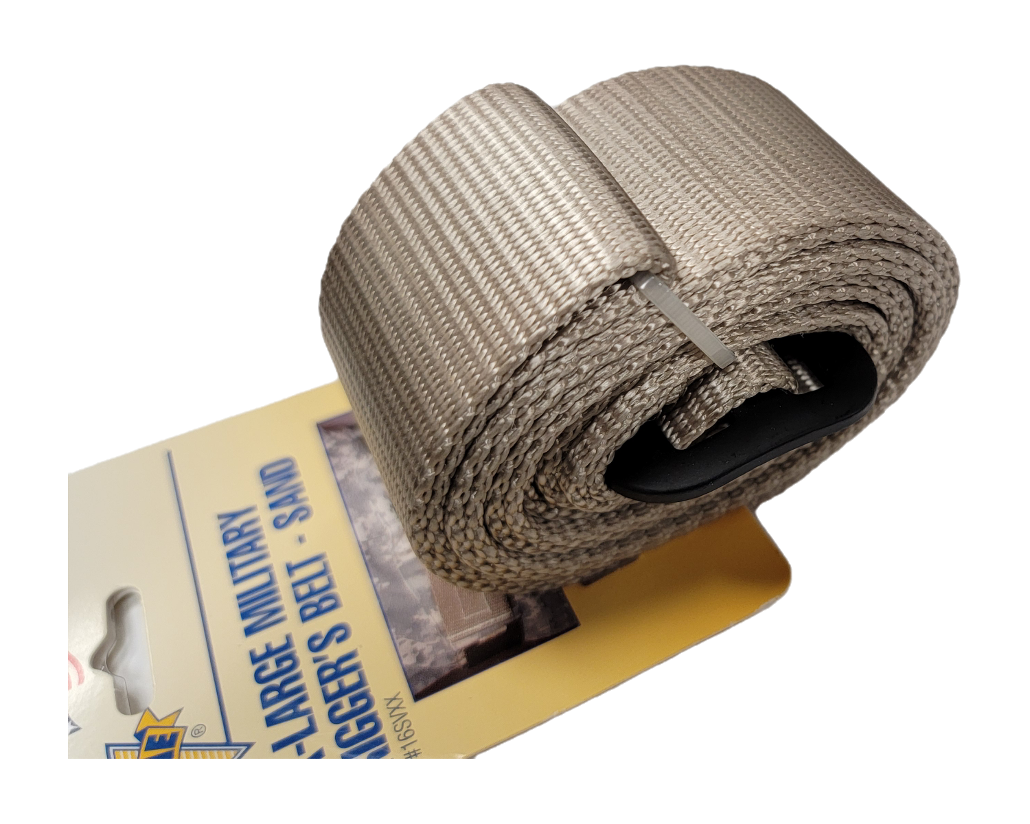 CLEARANCE Raine Military Rigger Belt - SAND