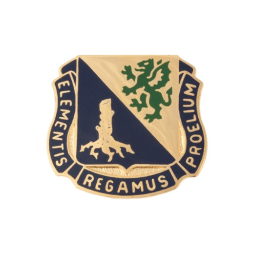 Regimental Crest Chemical (Elementis Regamus Proelium)