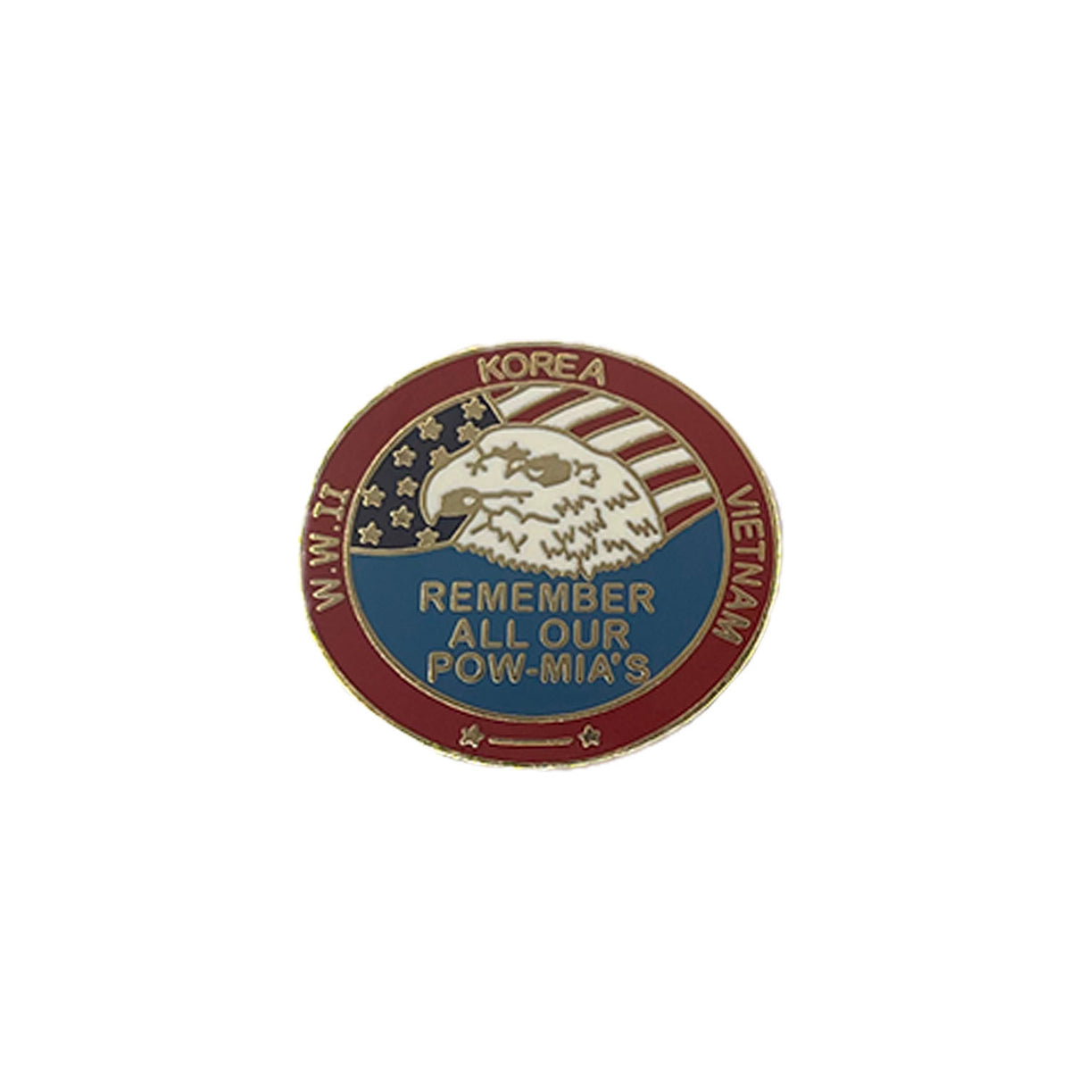 "Remember Our POW-MIA" Metal Pin - CLEARANCE!