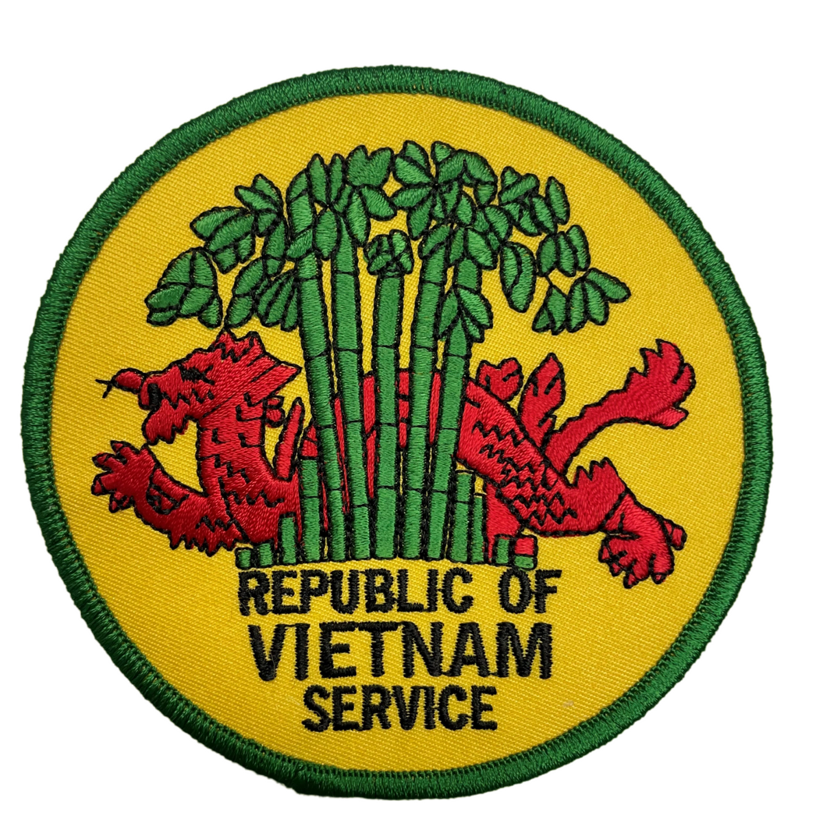 Republic of Vietnam Service - Defined Dragon - Sew-On Patch - CLEARANCE!