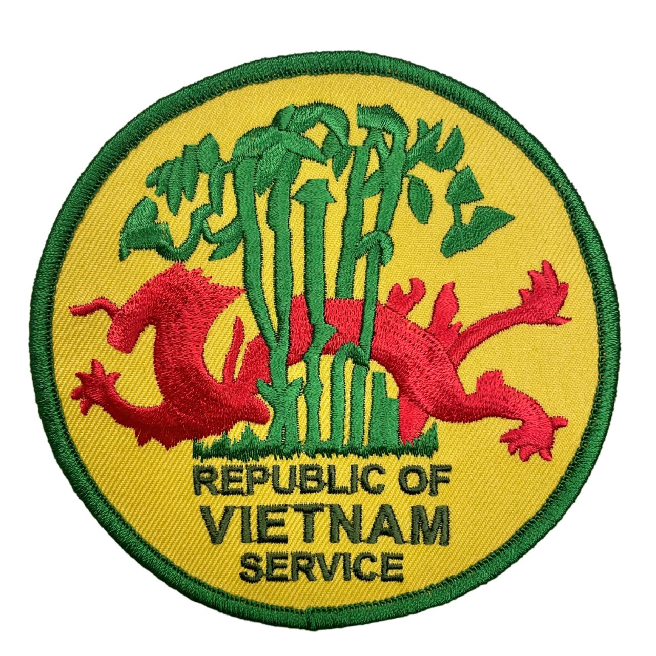 Republic of Vietnam Service - Subdued Dragon - Sew-On Patch