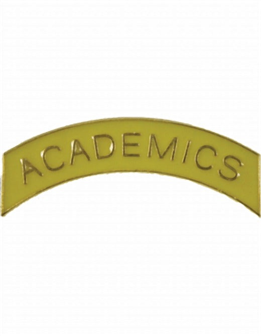ROTC Metal Arc Tab ACADEMICS
