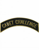ROTC Metal Arc Tab CADET CHALLENGE