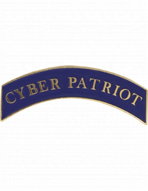 ROTC Metal Arc Tab CYBER PATRIOT