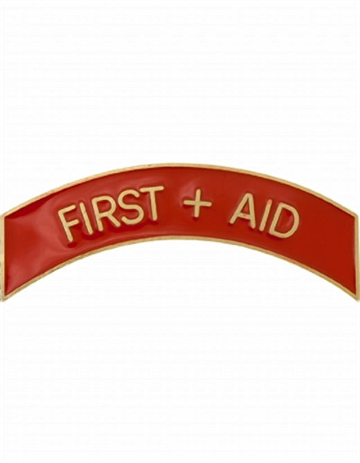 ROTC Metal Arc Tab FIRST AID