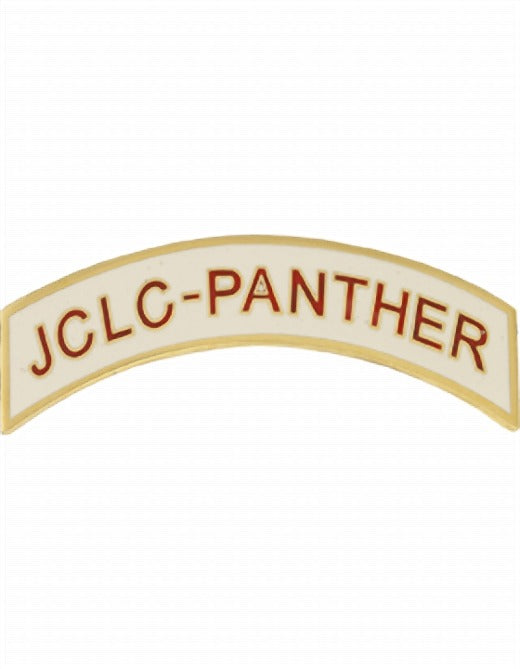 ROTC Metal Arc Tab JCLC PANTHER