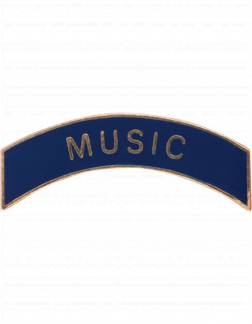 ROTC Metal Arc Tab MUSIC