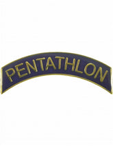 ROTC Metal Arc Tab PENTATHLON