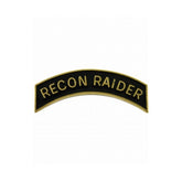 ROTC Metal Arc Tab RECON RAIDER