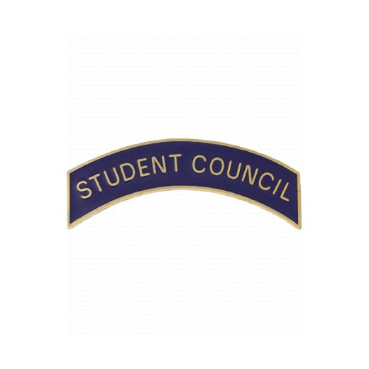 ROTC Metal Arc Tab STUDENT COUNCIL