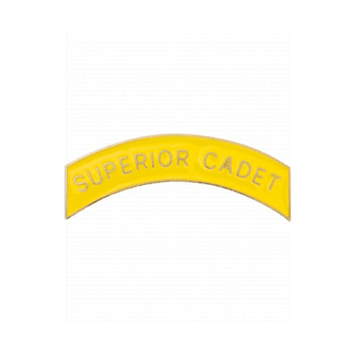 ROTC Metal Arc Tab SUPERIOR CADET