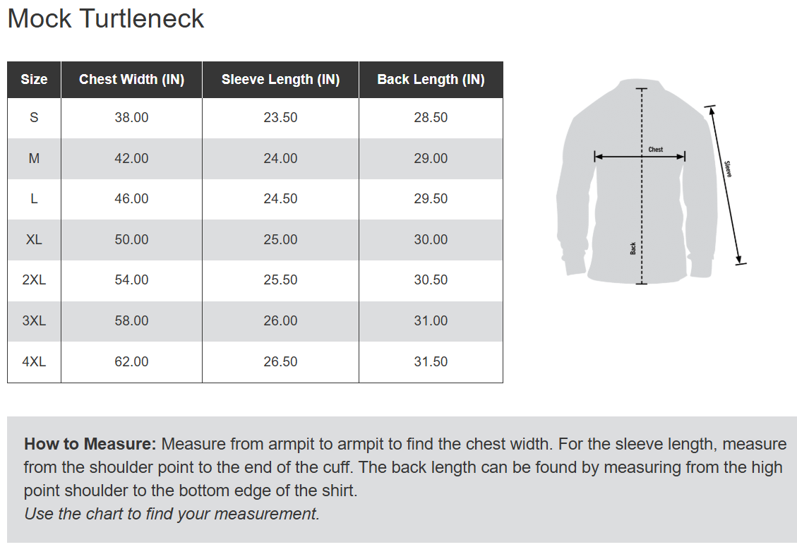 Rothco Mock Turtleneck