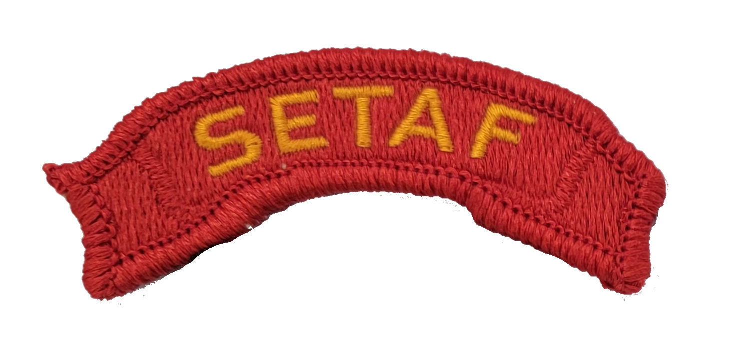 Setaf Emblem SETAF Scroll - Southern European Task Force - Full Color Dress