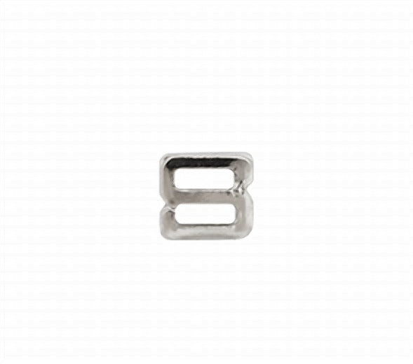 Silver Letter S Ribbon Device