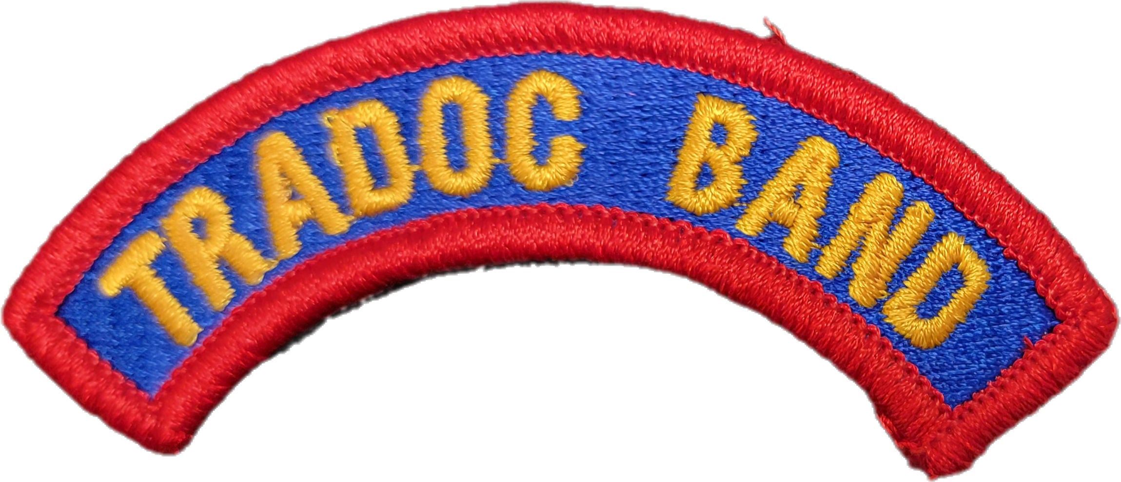 TRADOC BAND Tab - Training and Doctrine Command Band Patch - Full Colo