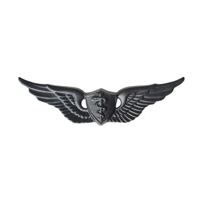 U.S. Army Flight Surgeon Badge - Black Metal Pin-On
