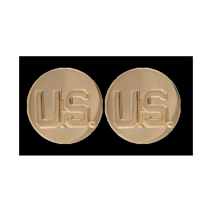 U.S. Letters Enlisted Collar Device Set