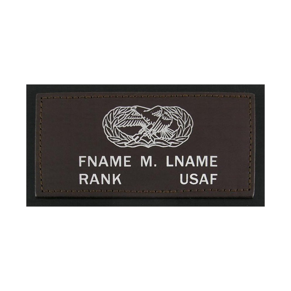 U.S. Air Force A-2 Leather Flight Badge