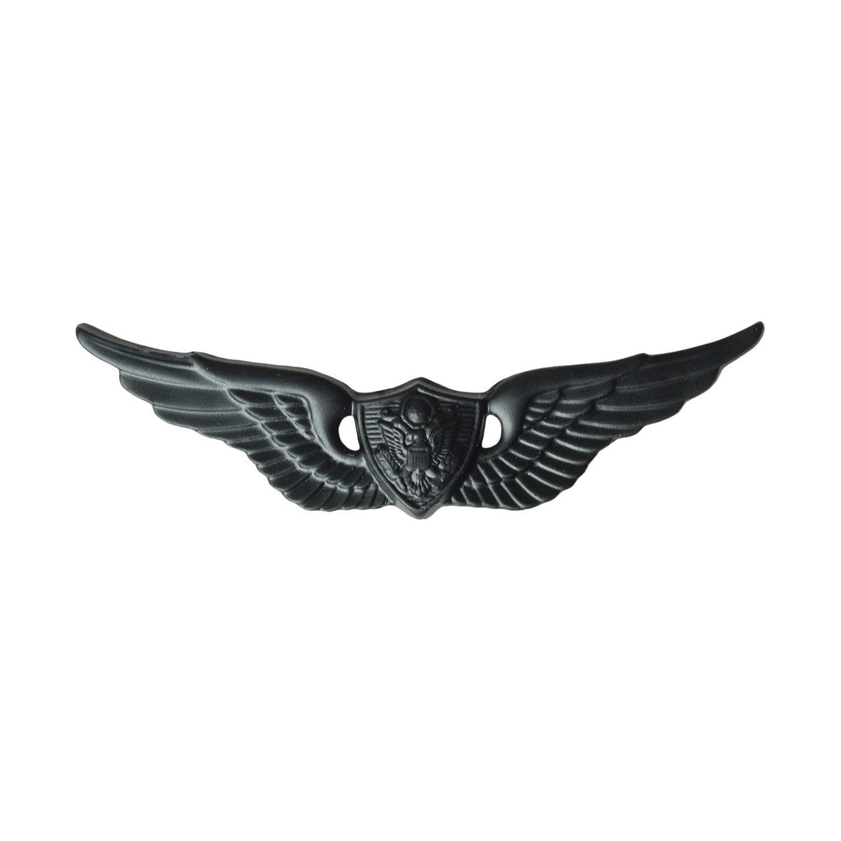 U.S. Army Aircraft Crewman Badge - Black Metal Pin-On