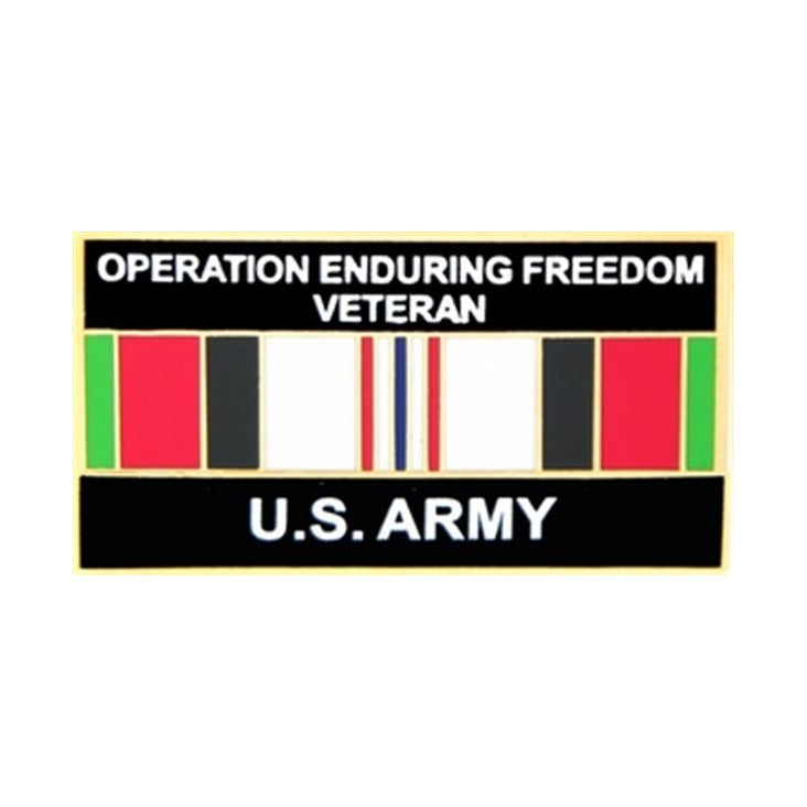 U.S. Army Operation Enduring Freedom Veteran Small Hat Pin