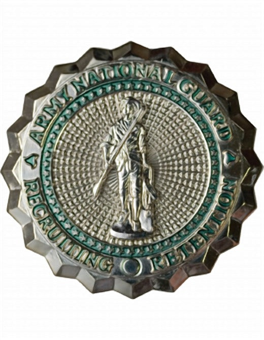 U.S. Army Recruiter Basic with Minuteman Badge - No Shine Insignia