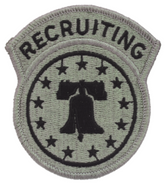 U.S. Army Recruiting Command ACU Patch with Hook Fastener - CLEARANCE!