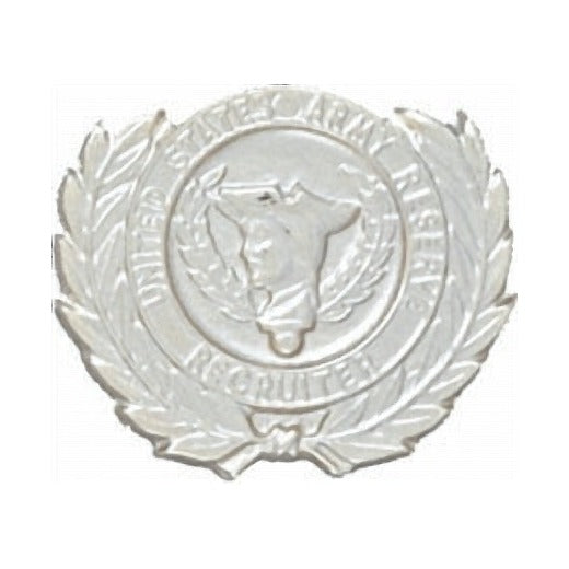 U.S. Army Reserve Recruiter Badge - No Shine Insignia