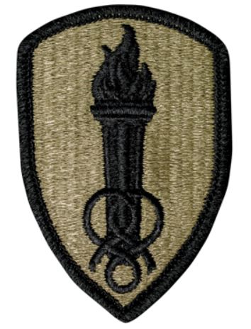U.S. Army Soldier Support Center OCP Patch - Scorpion W2 - with Hook Fastener