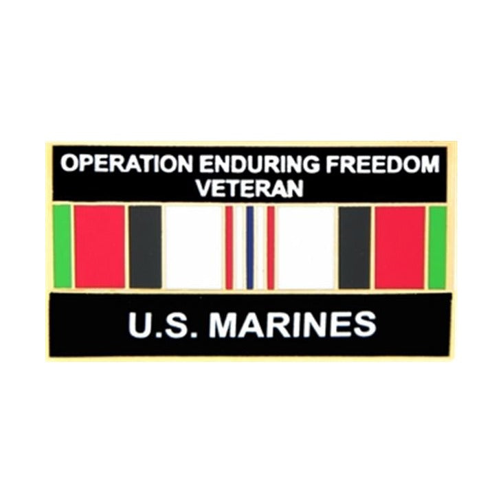 U.S. Marine Operation Enduring Freedom Small Hat Pin - CLEARANCE!