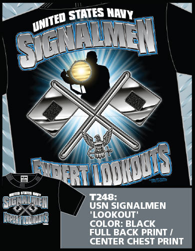 U.S. Navy Signalmen T-shirt