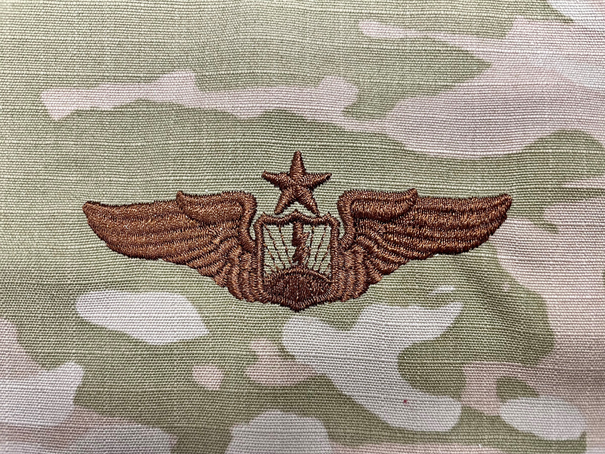 Unmanned Aircraft Systems Air Force OCP Occupational Badge