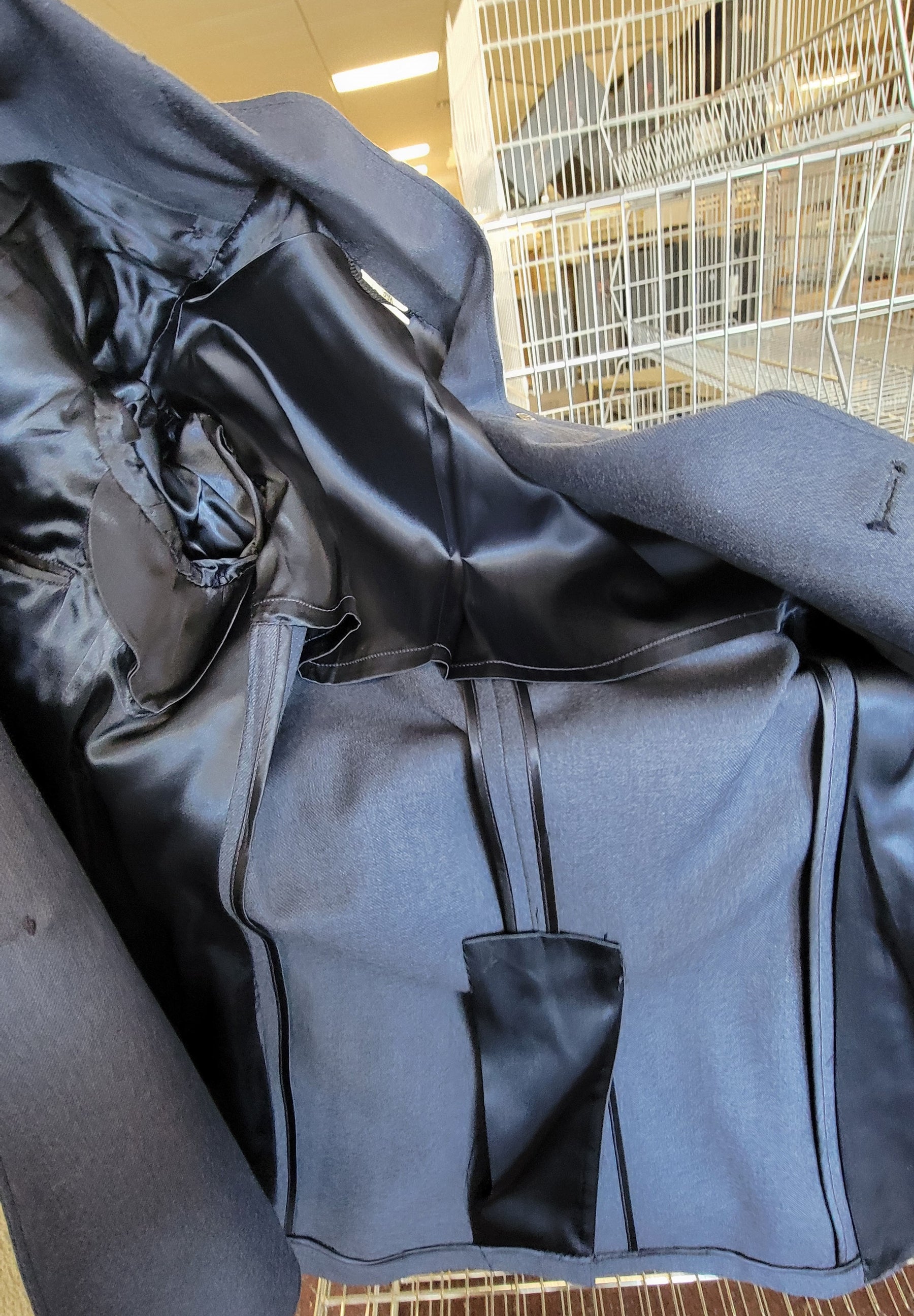 Vintage 1970s U.S. Air Force Dress Blue Wool Uniform Jacket and Pants