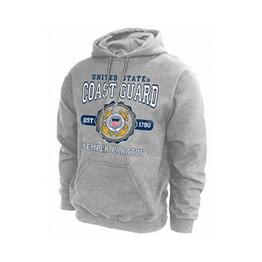 U.S. Coast Guard Hoodie - Circle Emblem SEMPER PARATUS