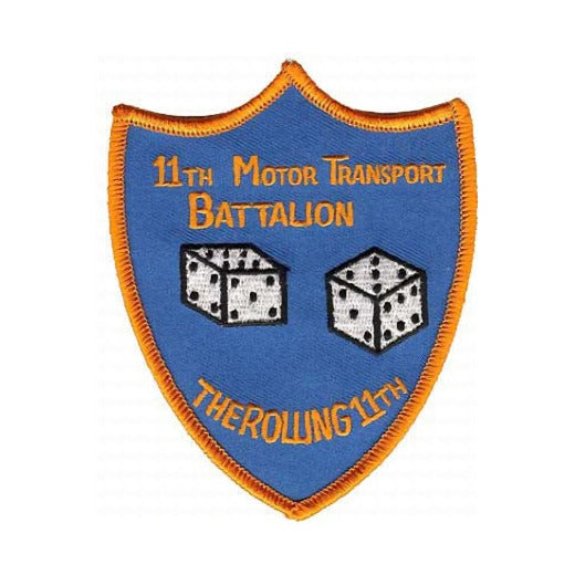 USMC 11th Motor Transport Battalion - Sew-On Patch - CLEARANCE!