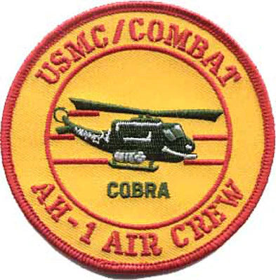 USMC Combat AH-1 Air Crew - Cobra - Vietnam Patch