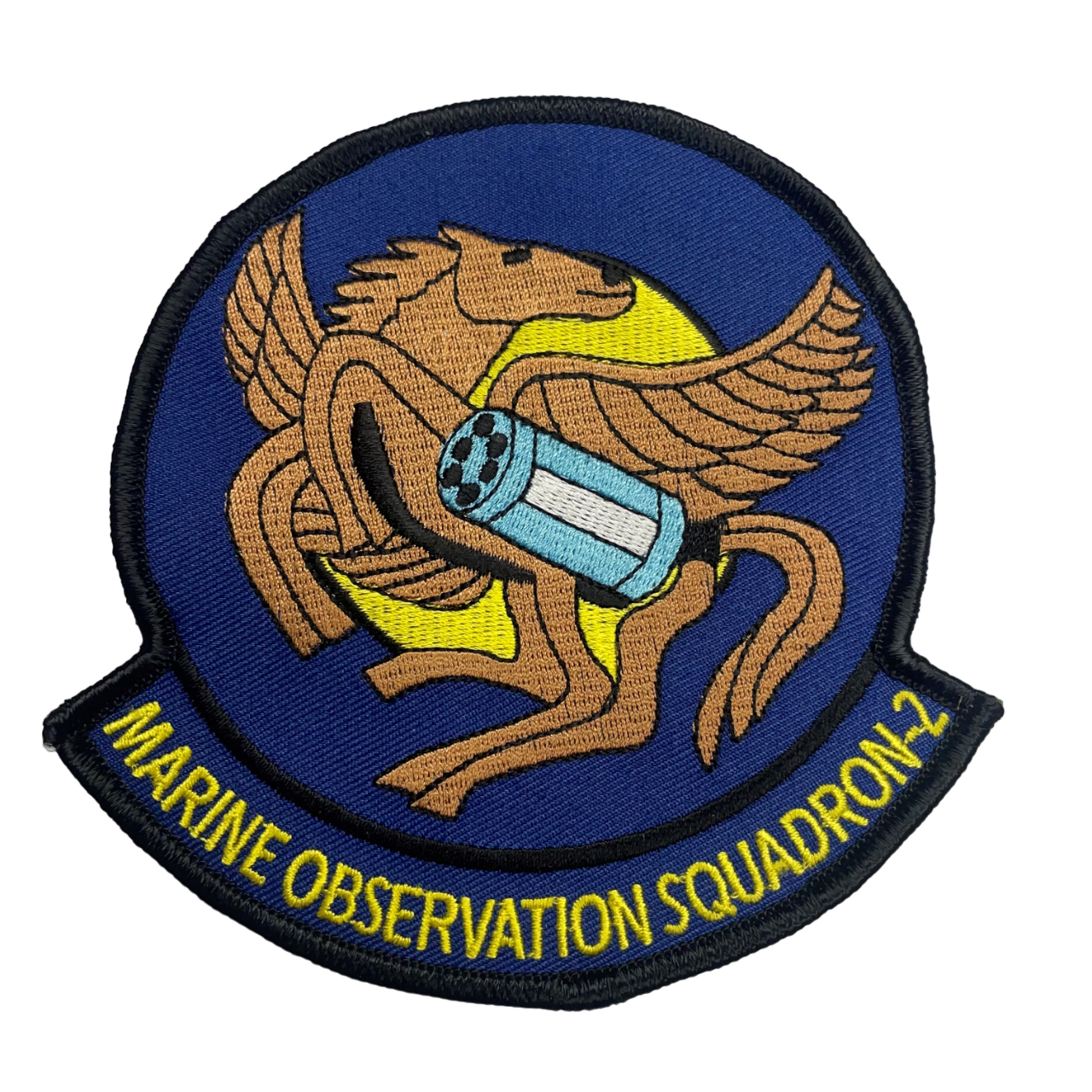 VMO-2 Flying Bronco - Marine Observation Squadron USMC Patch