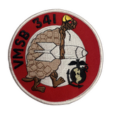 VMSB-341 - Marine Scout Bombing Squadron USMC Patch