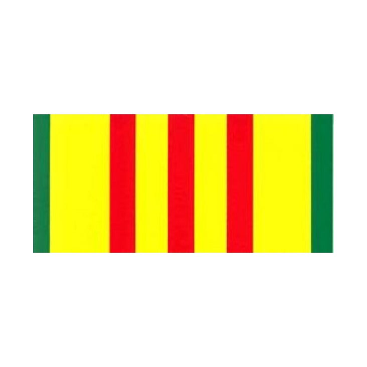 W144 Vietnam Service Ribbon Sticker Inside Window