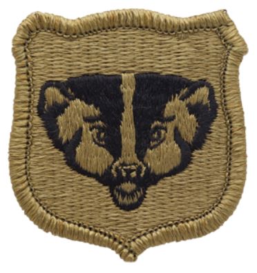 Wisconsin Army National Guard OCP Patch