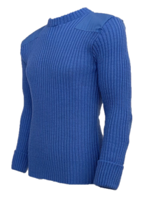 British Commando Sweater Woolly Pully CREW Neck Various Colors