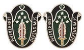 20th Support Command Unit Crest DUI - LIBERTATEM DEFENDIMUS
